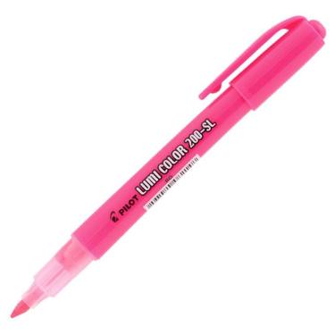 Imagem de Pincel marca texto 200-SL Lumi Color - rosa - Pilot