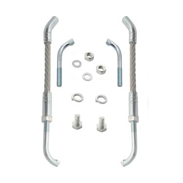 Imagem de Wauebuly Kit de reposição para raspadinhas de gelo para pista de altura 2-1/2, todo snowmobile equipado com engrenagens reversas e não reversas (2 peças)