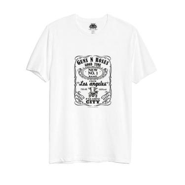 Imagem de Camiseta Guns N Roses Paradise City 100% algodão 165 g/m2 - Lightbek O