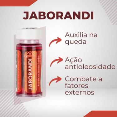 Imagem de Ampola de Jaborandi - Combate A Queda Capilar + Crescimento - Kit com 
