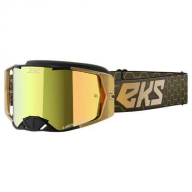 Imagem de Óculos Eks X Brand Luicid Goggle, Gold, Black, MATTALIC