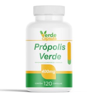 Imagem de Própolis Concentrado 120 Cápsulas - Extrato Seco de Própolis Verde - Suplemento Alimentar em Cápsulas - Verde Cápsula