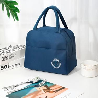 Imagem de Bolsa Térmica para Almoço, Impermeável, com Alça Dupla, Preto