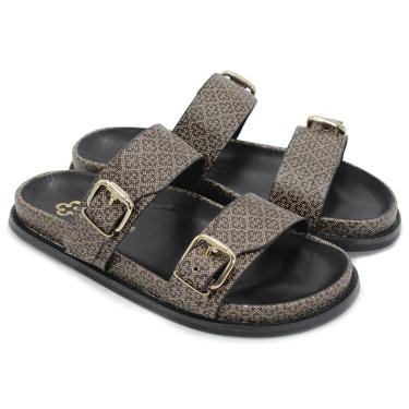 Imagem de Tamanco Capodarte Monograma Bege 4016264