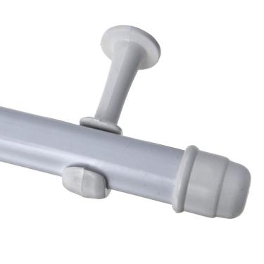 Imagem de Kit Varão Real Simples 28mm X 2 Metros Branco - 1911016 - Couselo