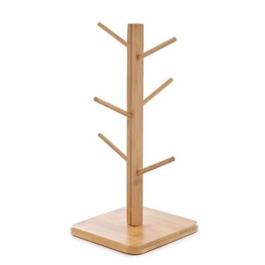 Imagem de Suporte Para 6 Copos Ekos Bambu 33X8CM