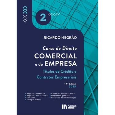 Imagem de Curso De Direito Comercial E De Empresa - 2025 - Vol. 2