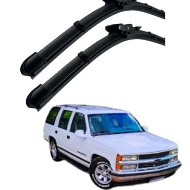 Imagem de TIGER AUTO - JOGO PALHETA PARA PARABRISA DIANTEIRO/TRASEIRO EM SILICONE COMPATIVEL GM GRAND BLAZER 1998>1999