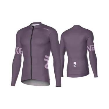 Imagem de Camisa de Ciclismo Masculina INBIKE - Manga Comprida, Respirável e Sec