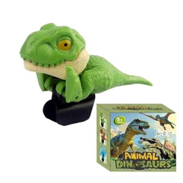 Imagem de Fantoches De Dedo De Dinossauro | Figuras Realistas Para Dedo - Brinquedos de para Crianças,para Brincadeira Sensorial Dia dos Namorados Enchimento de Meias Festas de Aniversário