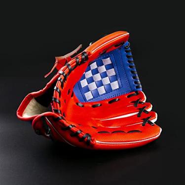 Imagem de Luva de beisebol para crianças/jovens/adultos luva de beisebol engrossada luva de futebol durável profissional portátil para prática de competição desportos ao ar livre luvas de beisebol basebo