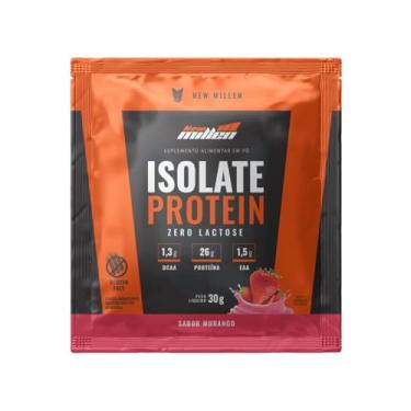 Imagem de Isolate Protein Zero Lactose - 1 Sachê de 30g Morango - New Millen