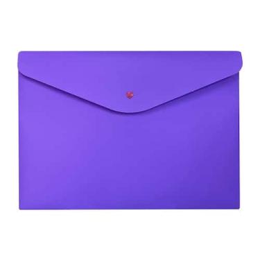 Imagem de Envelope A4 Dello com Botão Full Color Roxo, UNICA