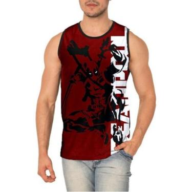 Imagem de Regata Masculina Deadpool O Filme Marvel 26 - smoke, Preto, M