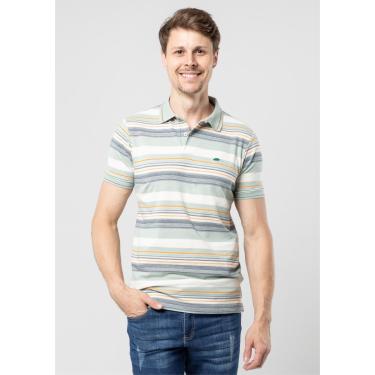 Imagem de Camisa Pau a Pique Polo Listrada Verde
