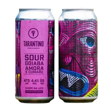 Imagem de Cerveja Tarantino Sour Goiaba Amora Cumaru 473ml Lata