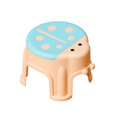 Imagem de Banquinho Infantil de Plástico, Assento em Formato Joaninha, para Crianças - Sortido