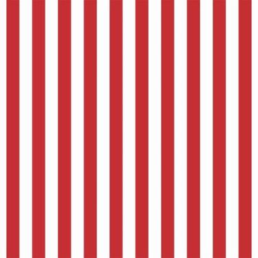 Imagem de Tecido Tricoline Listrado Vermelho (8 mm) - Peripan - 50 x 150 cm - Id