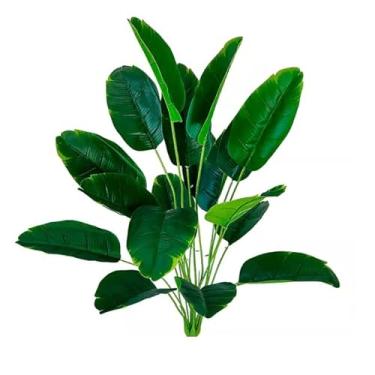 Imagem de Planta Artificial Decorativa 70cm – Árvore Verde com 18 Folhas, Realista para Decoração de Casa, Escritório e Eventos(Costela de Adão)