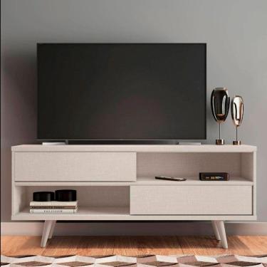 Imagem de Bancada 135cm Para Tv Até 50 Polegadas Nt1180 Notável Off White