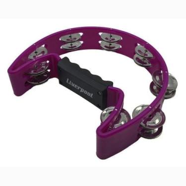 Imagem de Pandeirola meia lua liverpool pml001rx roxo