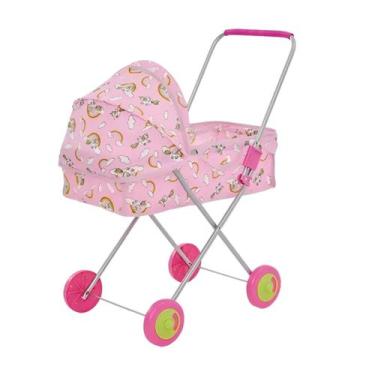 Imagem de Carrinho de Boneca Roma Unicórnio Reborn Oliveira Brinquedos - 7897142