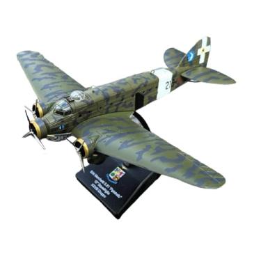 Imagem de KiBcsLic Miniatura de Avião em Liga Metálica Na Escala 1/144, Modelo Realista para Bar, Prateleira, Lembrancinha, Decoração para Casa, Café Ou Qualquer Outro L, Estilo B