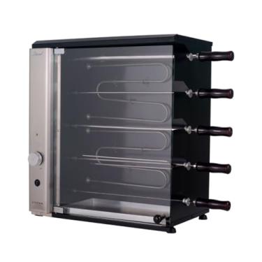 Imagem de Churrasqueira Elétrica de Bancada para 5 Espetos Stand 220V Titan