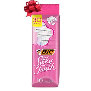 Imagem de BIC Lâmina de barbear descartável feminina Silky Touch, 8 unidades