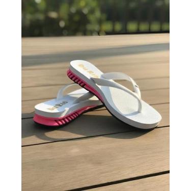 Imagem de Chinelo Feminino DuRio Air Salto Espuma EVA Conforto Estilo Vegano Ori