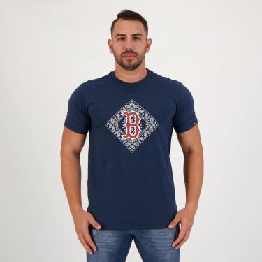 Imagem de Camiseta New Era MLB Boston Red Sox Azul Marinho-Masculino