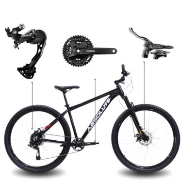Imagem de Bicicleta Aro 29 Absolute Nero 5 Shimano Alivio 27V Freio Hidráulico Quadro Alumínio Suspensão com Trava Absolute (Preto, 15)