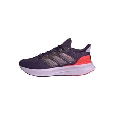 Imagem de adidas Tênis infantil unissex Ultrarun 5, Ameixa aurora/ameixa em pó/vermelho lúcido, 18