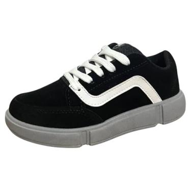 Imagem de Tênis Infantil Menino Molekinho Casual Preto 32