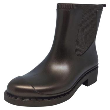 Imagem de Bota Feminina Galocha Impermeável Conforto Pratico Zaxy Wide-Feminino