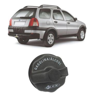 Imagem de Tampa Bocal Tanque De Gasolina Chave Palio Weekend 2004 A 17