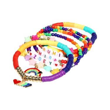Imagem de SAVITO Pulseiras de amizade combinando, pulseiras Huntrix para caçadores de demônios, acessórios rumi, jinu zoey mira, bijuterias, presentes para meninas, crianças, Halloween, Natal