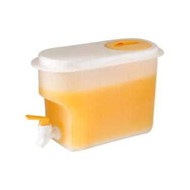 Imagem de Reservatório Dispenser Geladeira, Suqueira Plastica com Tampa para Geladeira com Torneira Capacidade 2000ml para Agua Saborizada (Dispenser Para Liquidos)
