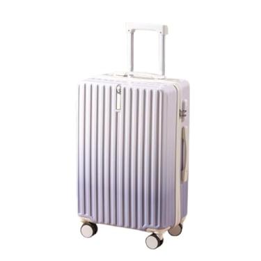 Imagem de Mala de terno para pais e filhos, bolsa portátil, gancho oculto, rodízios duplos rotativos de 360 graus, zíper, resistente a impactos, à prova d'água, portátil para embarque, viagens e viagens de