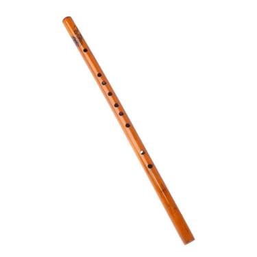 Imagem de Flauta de bambu de madeira 1 6 furos profissional Xiao adequado para amigos e iniciantes