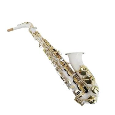 Imagem de Instrumento de saxofone para iniciantes e adultos saxofone alto profissional e plano saxofone instrumentos musicais apresentações estojo grátis