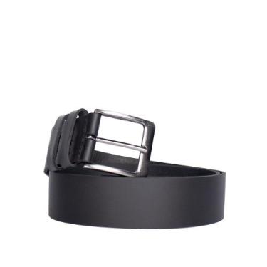 Imagem de Cinto Masculino Fasolo G216374751 Couro Fivela Preto, Preto, 95