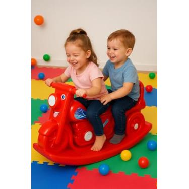 Imagem de Gangorra Infantil Moto Motoca (Escolha a cor)