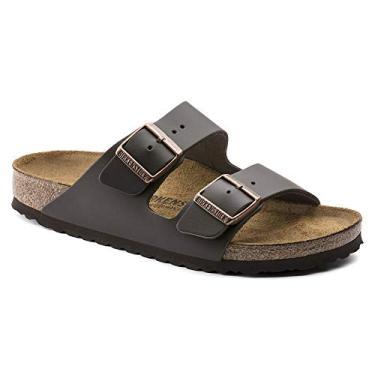 Imagem de BIRKENSTOCK Mules masculinas, 45 EU, Marrom Dunkelbraun, 15.5