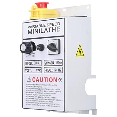 Imagem de aqxreight Fusível do Interruptor de Montagem do Controlador de Velocidade da Caixa de Controle Torno para 0618?3B 0618 AC 220V Eficiente Com Controlador de Suporte, o Interruptor de Controle Torno