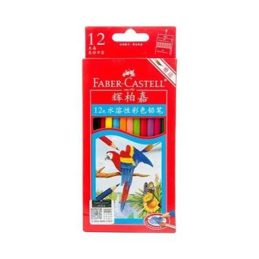 Imagem de Conjunto De Lápis De Cor Oleosos Faber Castell Com 48/60/72/100 Cores,