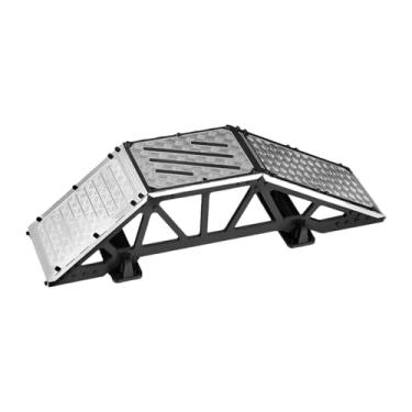 Imagem de harayaa Rampa de obstáculos para carros RC, em aço inoxidável, prática e profissional, com excepcional. Acessórios para carros RC na