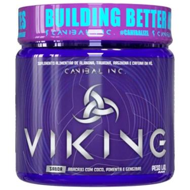 Imagem de Pré Treino Viking Canibal Inc 300g Sabor Abacaxi com Coco-Unissex