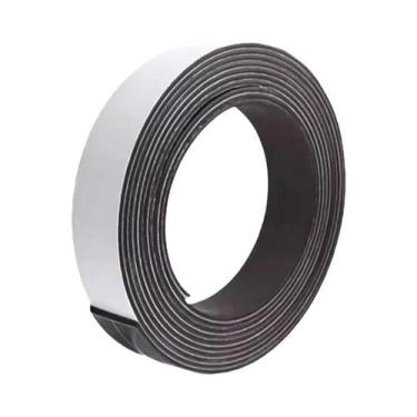Imagem de Fita Magnética Autoadesiva Flexível 10/15mm Para Geladeira DIY Foto Pô