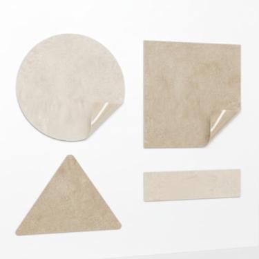 Imagem de 2 Arranhadores Protetor Adesivo Para Sofá, Cama e Moveis Premium 50X30cm - Arranhador Carpete(Bege/Marrom Claro) (CINZA)